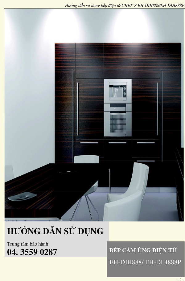 3 điều cần làm ngay sau khi "tậu" bếp từ Chefs EH DIH888