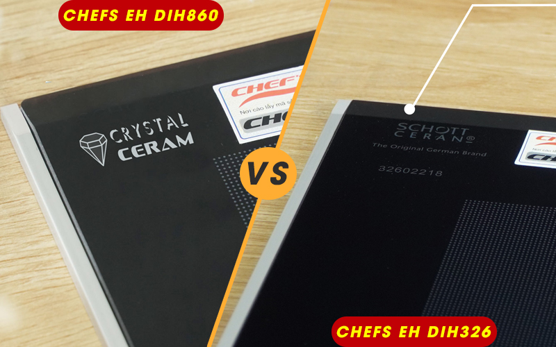 So sánh bếp từ Chefs EH DIH860 và EH DIH326