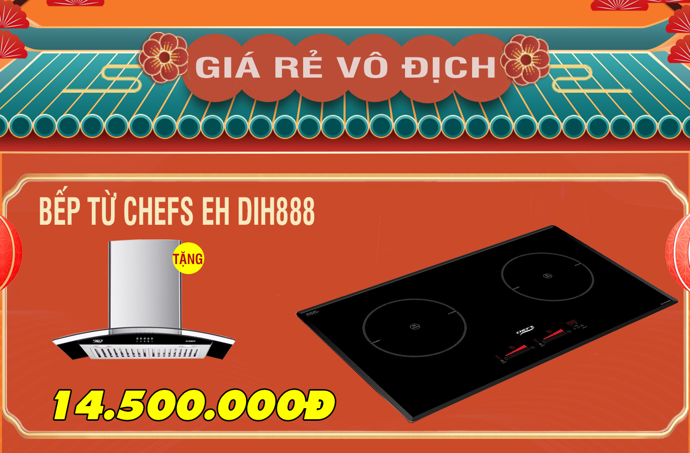 khuyến mãi chefs tết