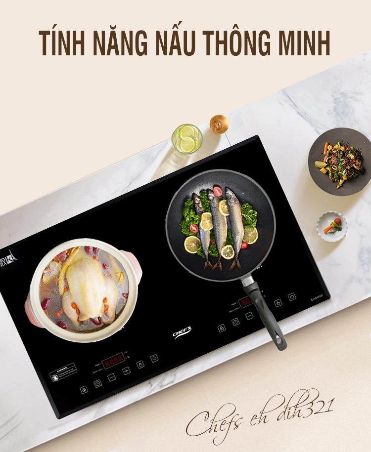 Tính năng của bếp từ Chefs EH DIH321