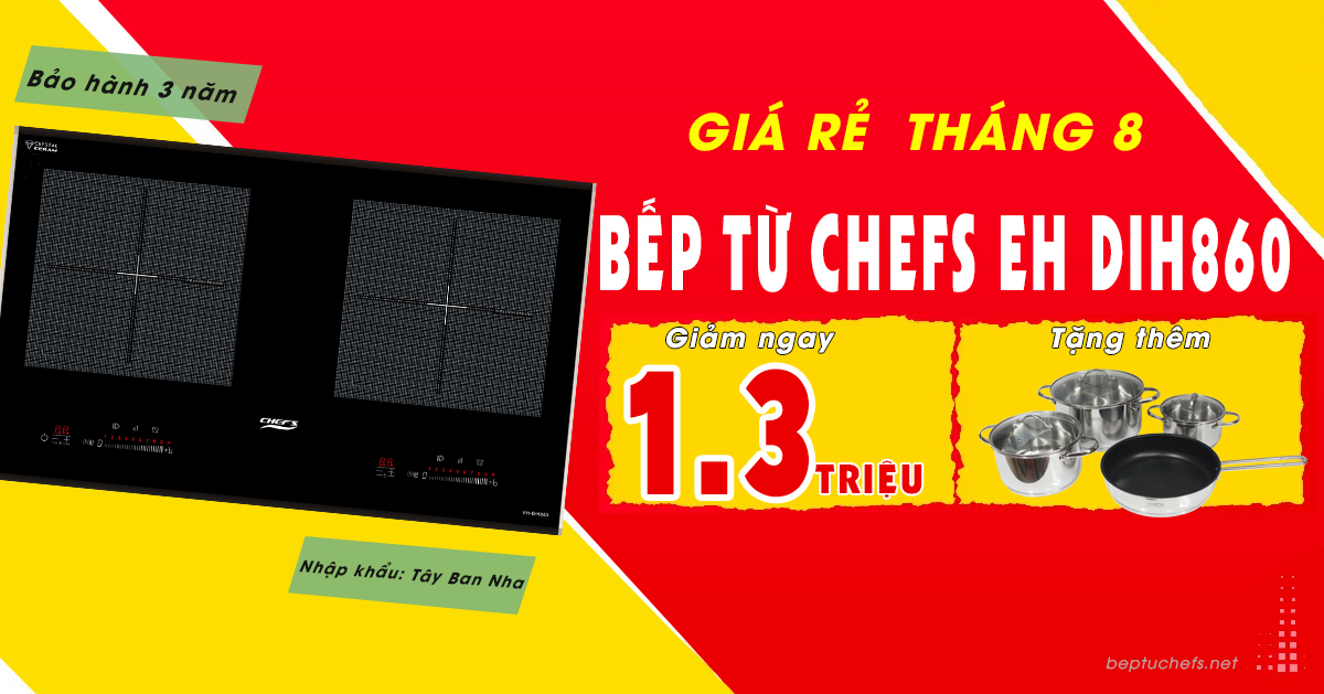 ưu đãi bếp từ chefs eh dih860