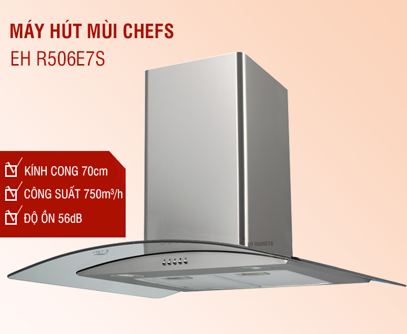 máy hút mùi chefs giá chỉ 2 triệu 5