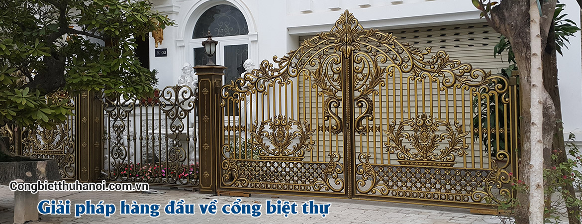 Cổng biệt thự Hà Nội