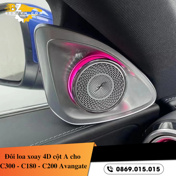 Đôi loa xoay 4D cột A - Ảnh 1