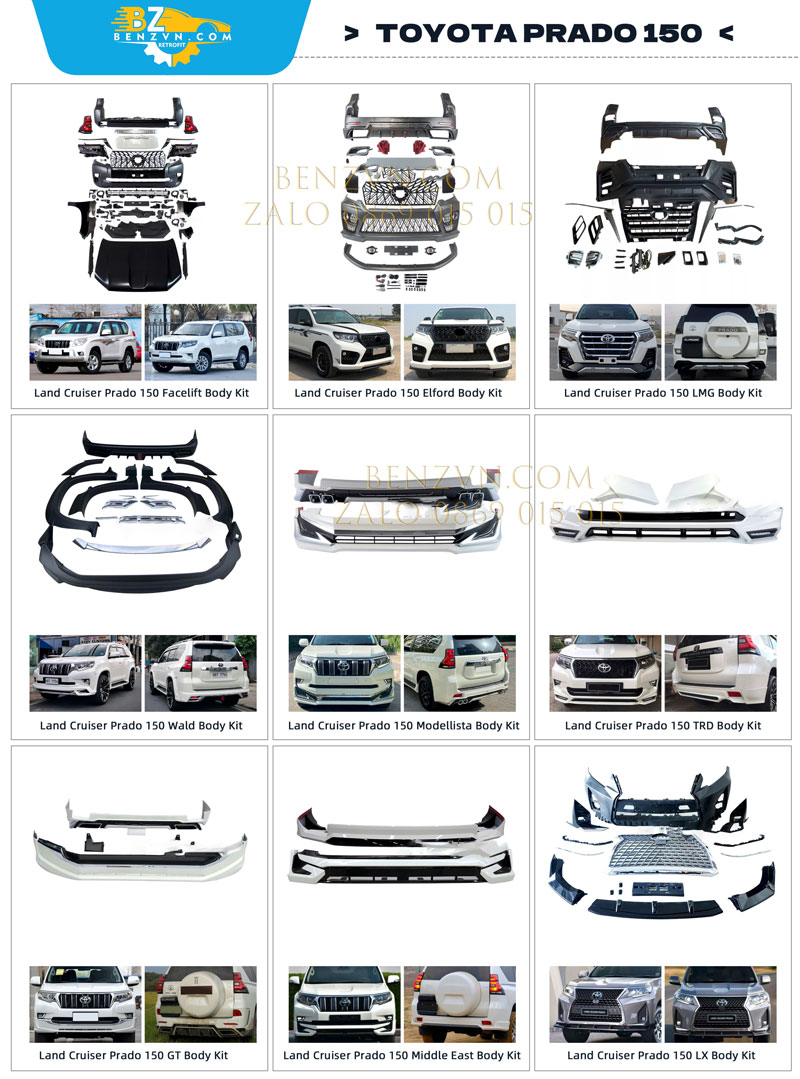 body kit xe Toyota Parado