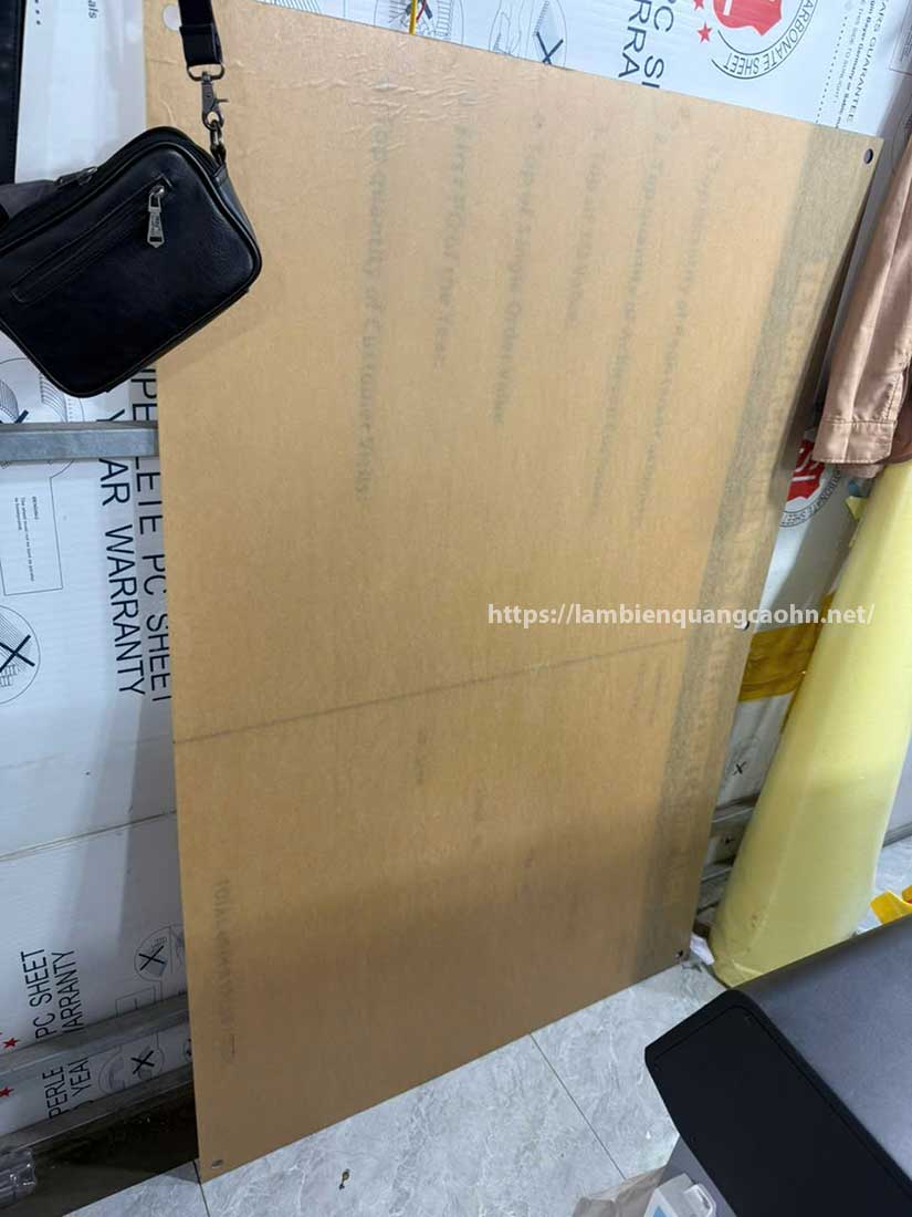 Bảng mica gắn tem nam châm, mica nam châm, bảng từ mica