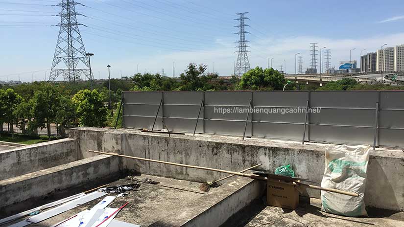 Biển alu, biển alu chữ nổi