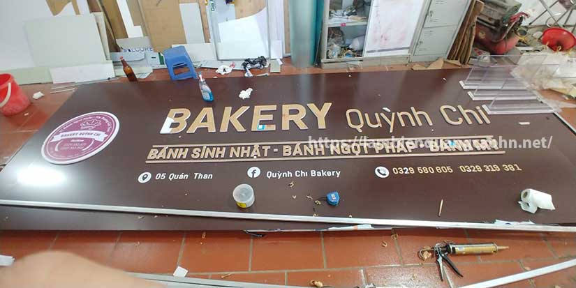 biển alu chữ nổi giá rẻ