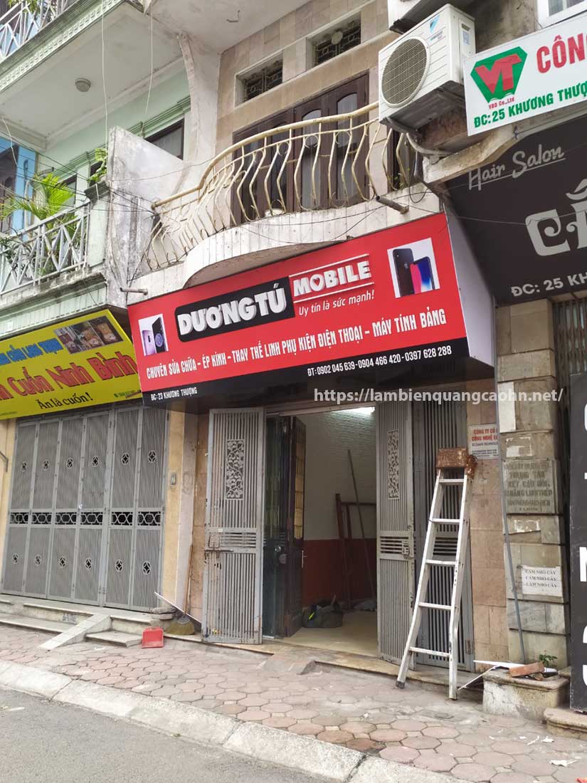 biển alu chữ nổi giá rẻ