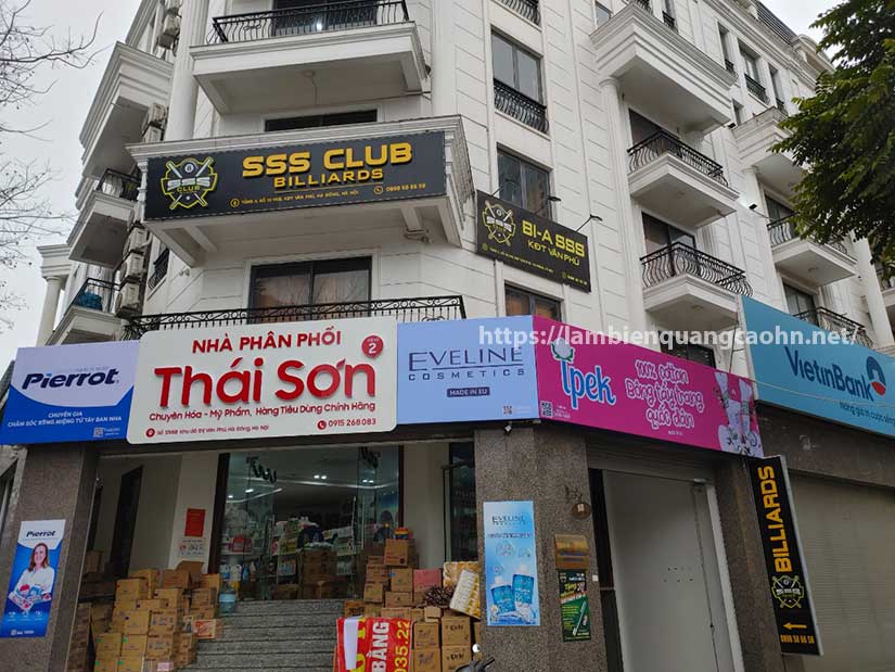 biển alu chữ nổi giá rẻ