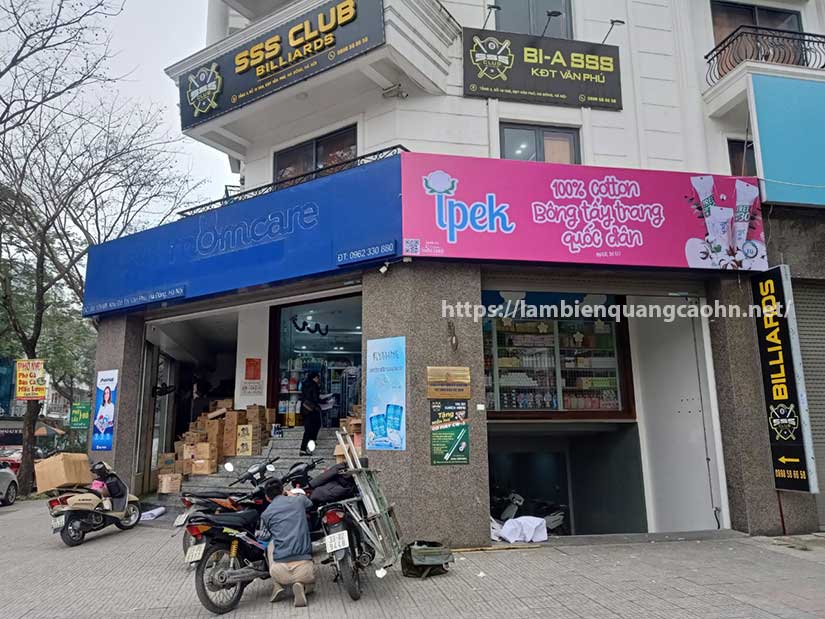 biển alu chữ nổi giá rẻ