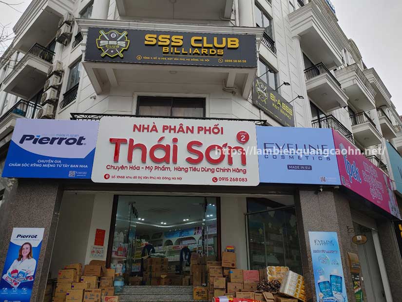 biển alu chữ nổi giá rẻ