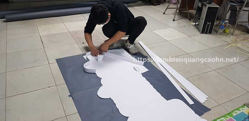 biển alu chữ nổi giá rẻ