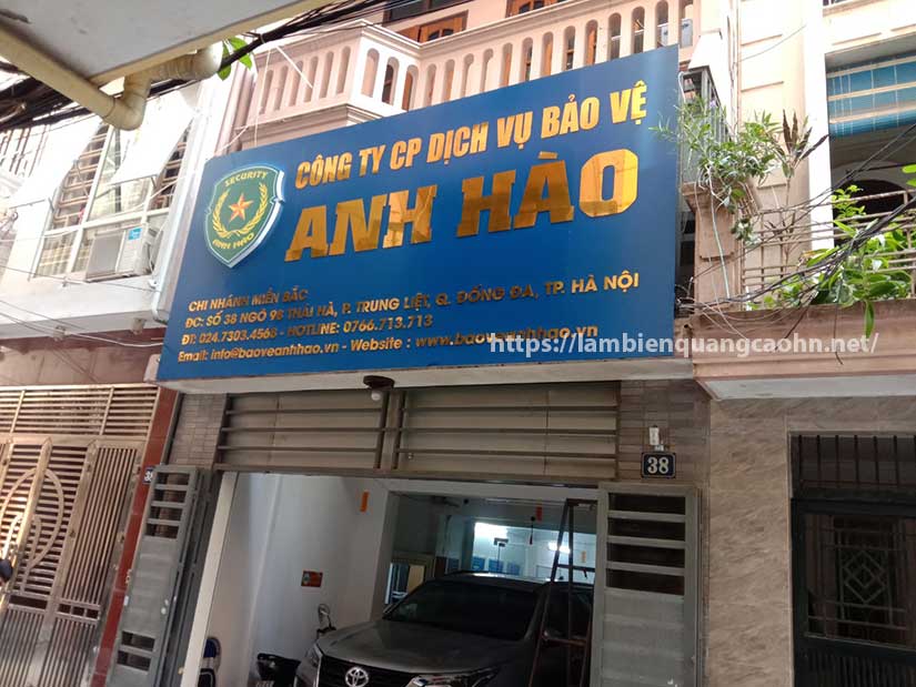 biển alu chữ nổi giá rẻ