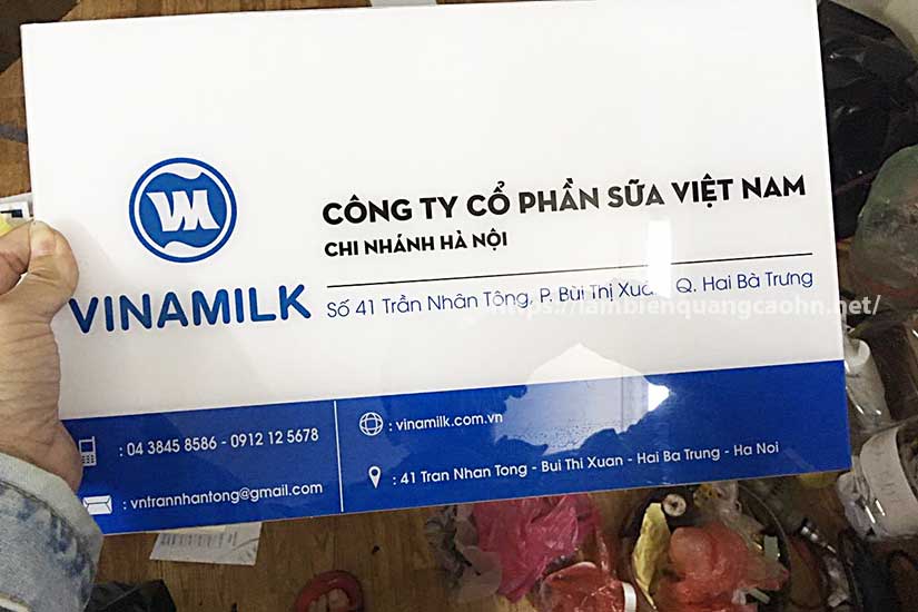 biển công ty mica