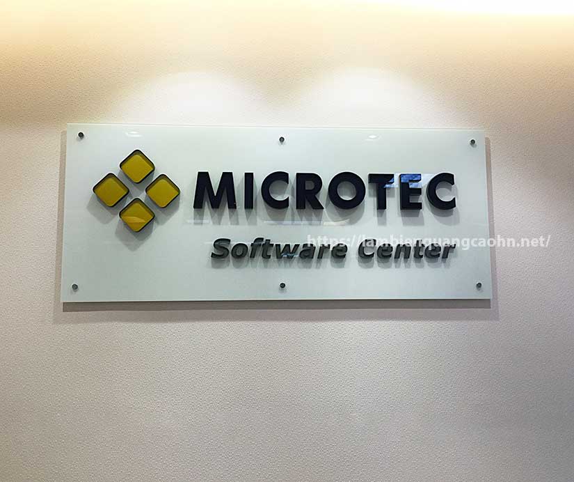 biển công ty mica