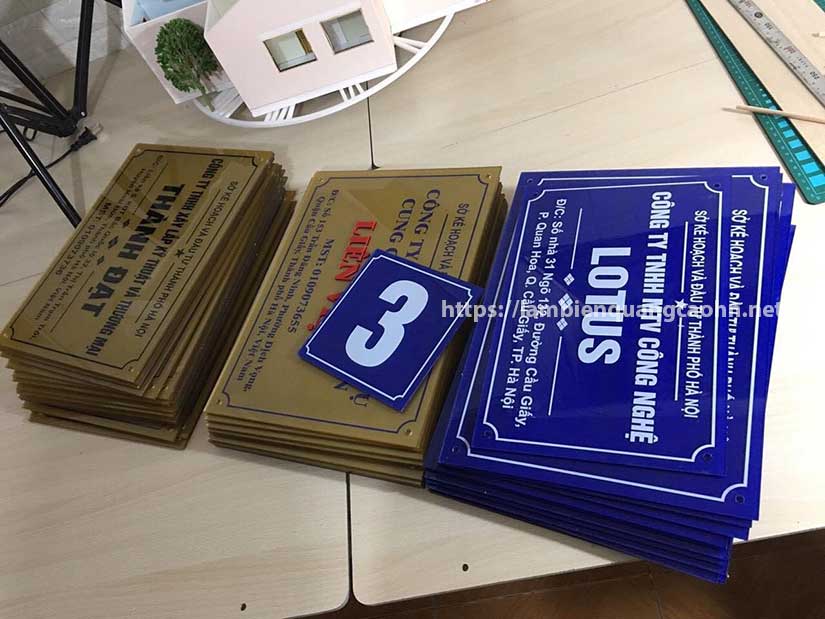 biển công ty mica