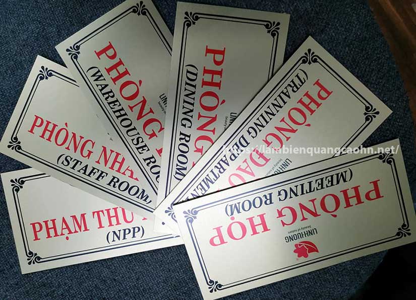 biển công ty mica