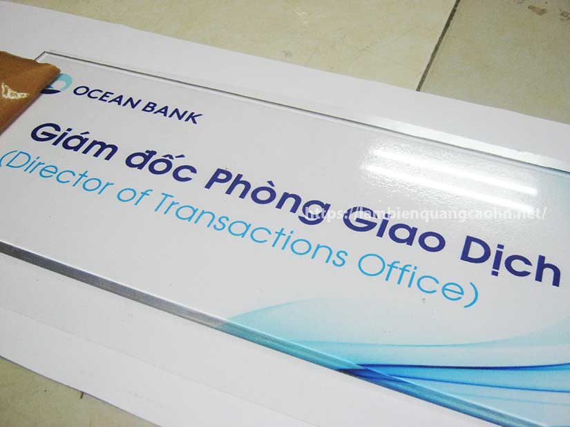 biển công ty mica, logo công ty mica