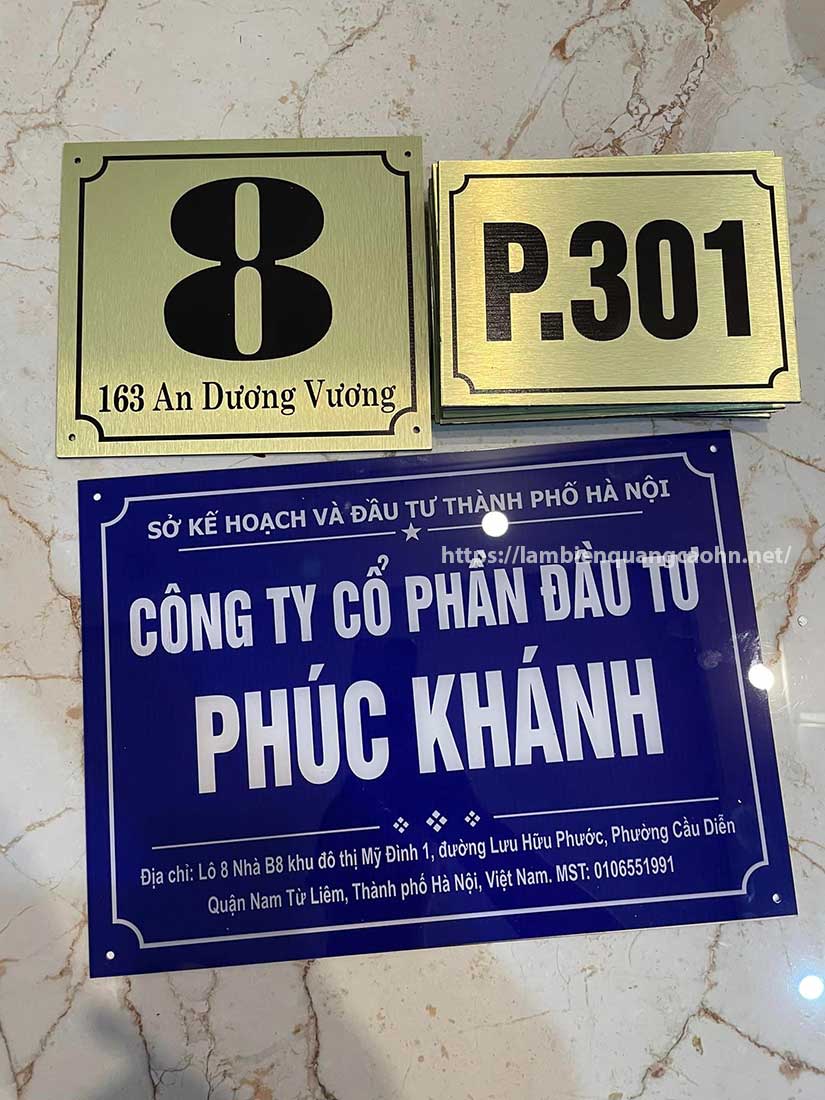 biển công ty mica