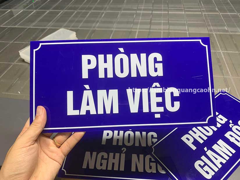 biển công ty mica