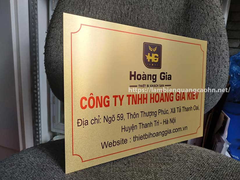 biển công ty mica