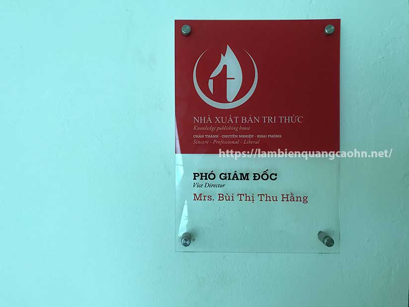 biển công ty mica