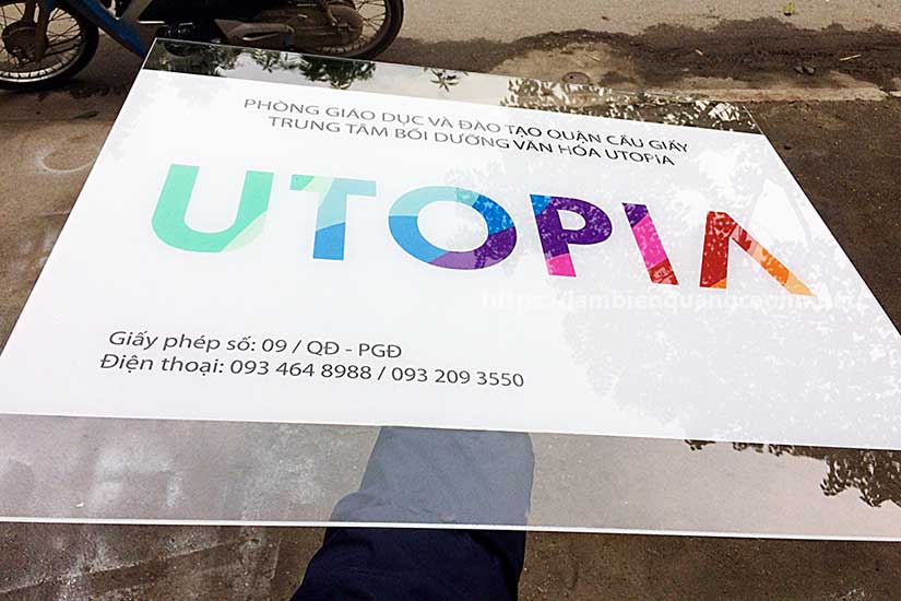 biển công ty mica