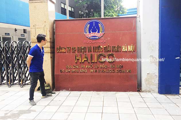 Biển hiệu công ty