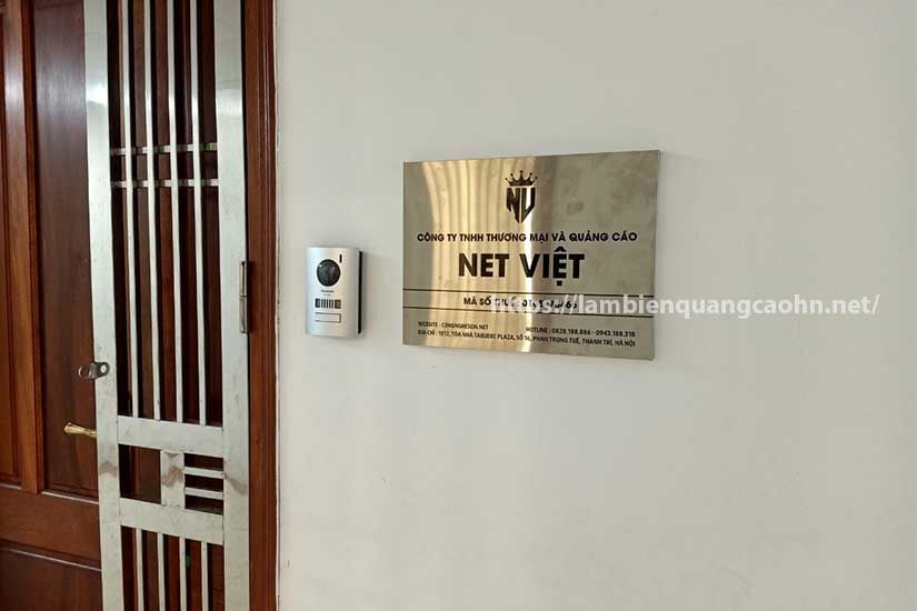 Biển hiệu công ty