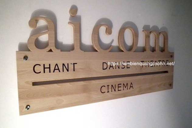 Biển công ty inox, biển hiệu công ty, biển công ty đẹp, làm biển công ty, thiết kế biển công ty, biển mica công ty