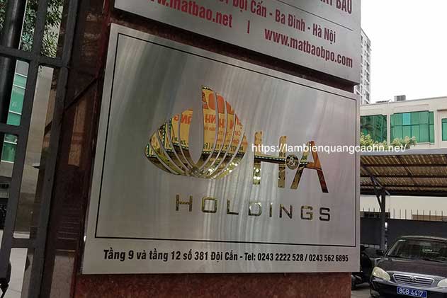 Biển hiệu công ty