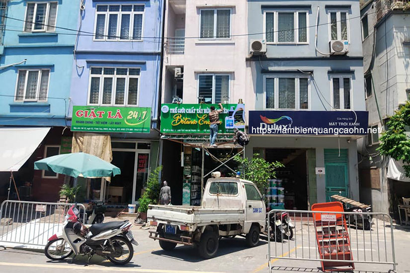 biển hiệu giặt là, biển quảng cáo giặt là, bảng hiệu giặt là