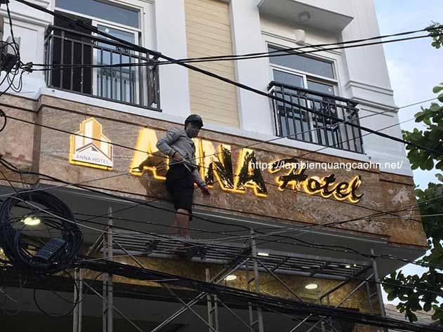 biển hiệu khách sạn, biển quảng cáo khách sạn