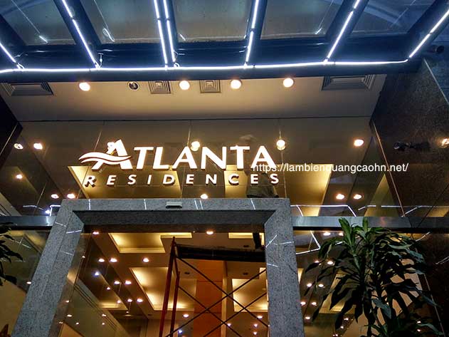 biển hiệu khách sạn, biển quảng cáo khách sạn