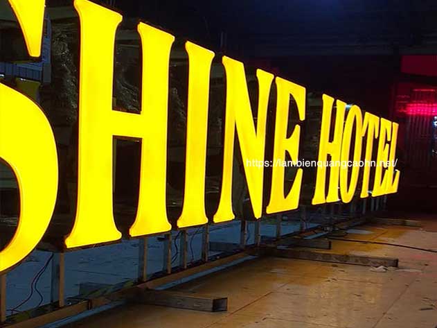 biển hiệu khách sạn, biển quảng cáo khách sạn