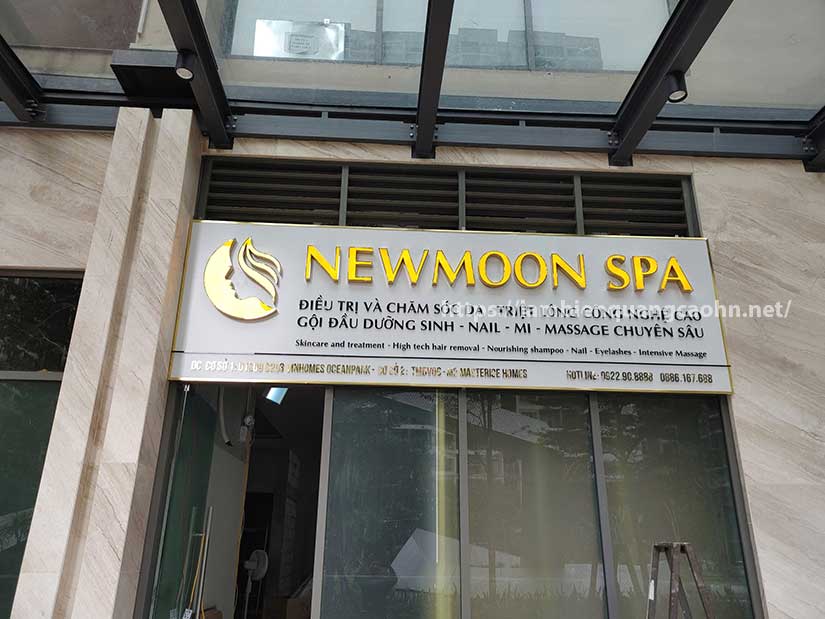 Biển hiệu spa