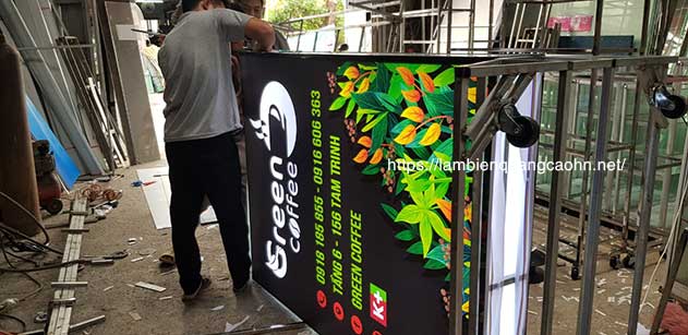 biển bạt hộp đèn, biển bạt, biển hộp đèn 3M, biển 3M