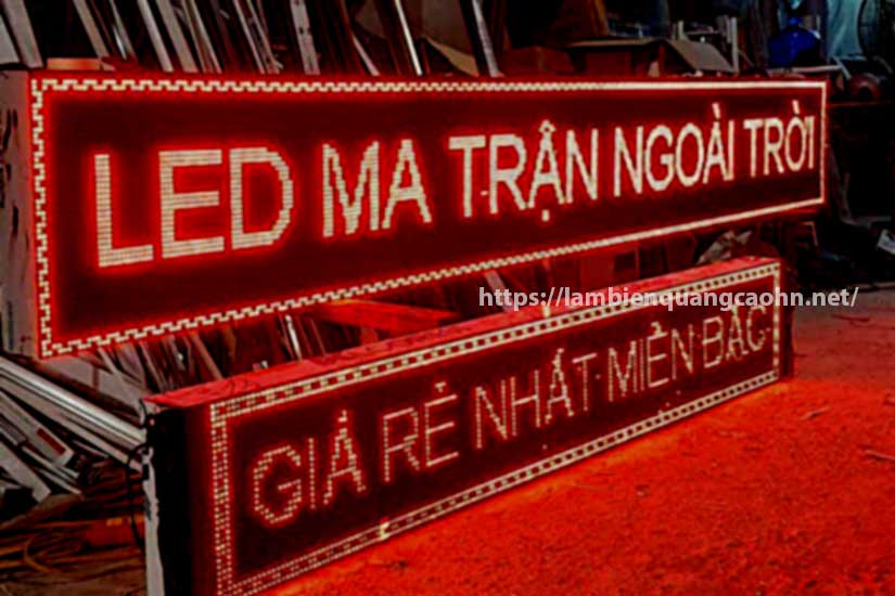 biển led ma trận
