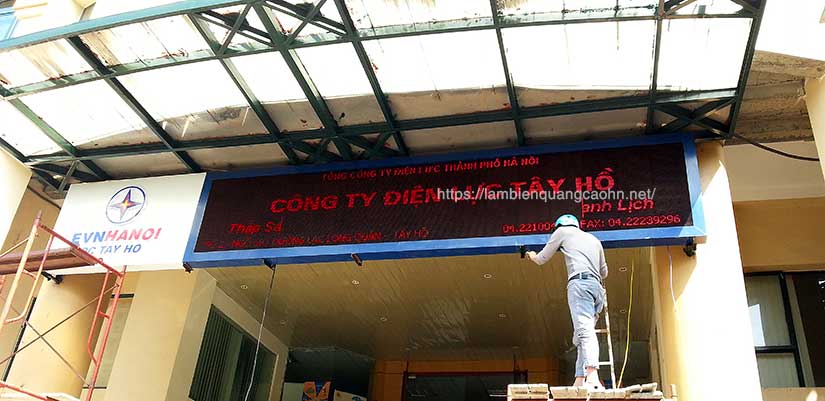 biển led ma trận, bảng hiệu công ty, bảng led ma trận, đèn LED ma trận