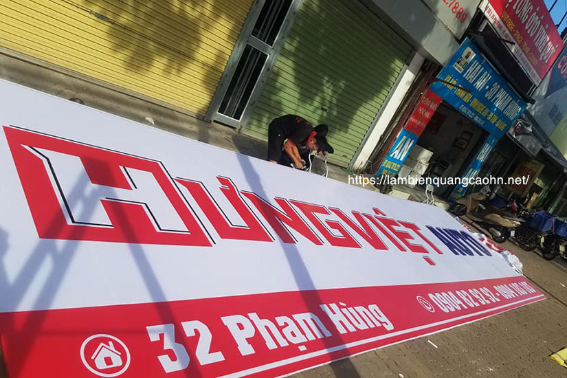 biển quảng cáo gara ô tô, biển quảng cáo showroom ô tô