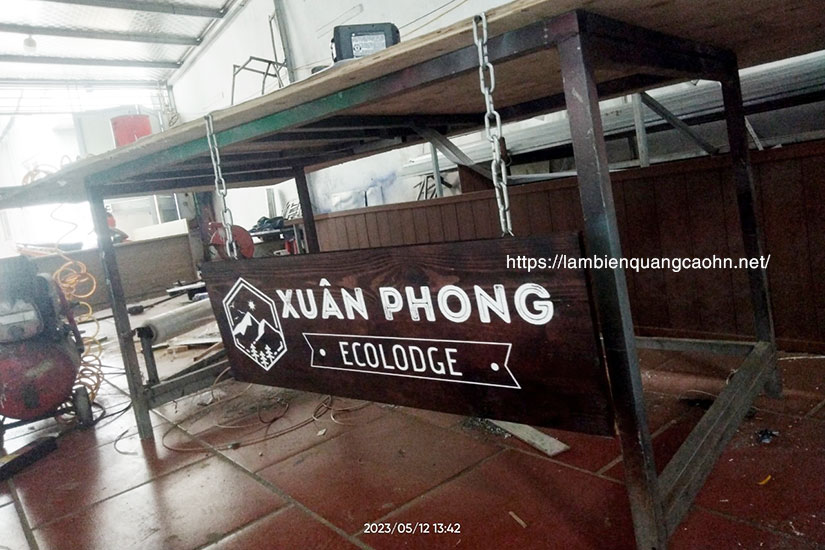 Biển gỗ, biển quảng cáo gỗ, biển quảng cáo vân gỗ, biển hiệu gỗ, bảng hiệu gỗ