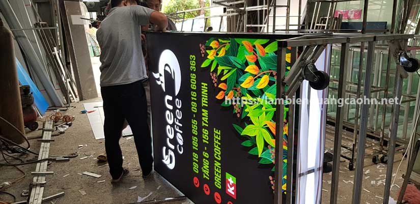 Biển quảng cáo hộp đèn