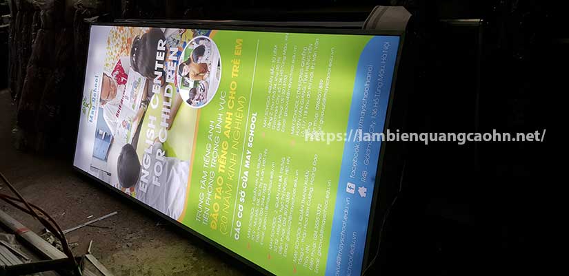 Biển quảng cáo hộp đèn