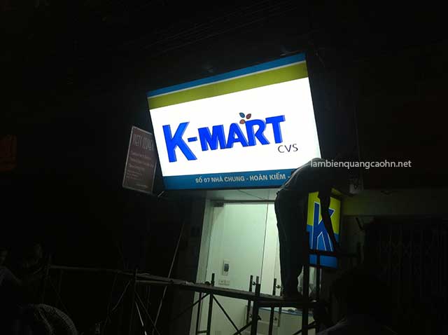 Biển quảng cáo hộp đèn