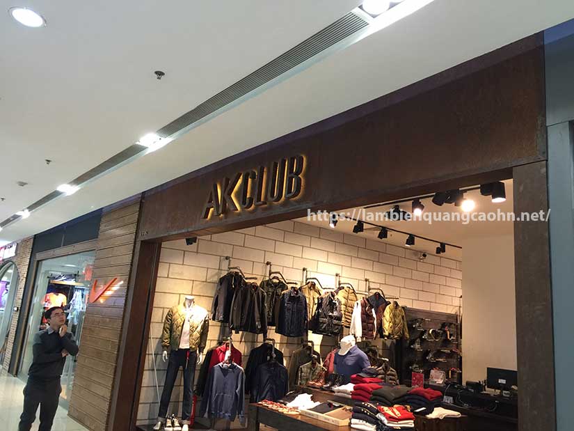 Biển quảng cáo sắt rỉ, biển sắt rỉ, biển sắt gỉ