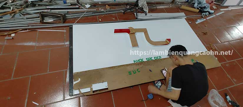 biển quảng cáo spa chăm sóc da