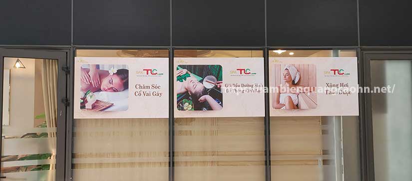 biển quảng cáo spa chăm sóc da