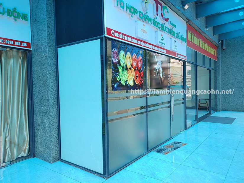 biển quảng cáo spa chăm sóc da