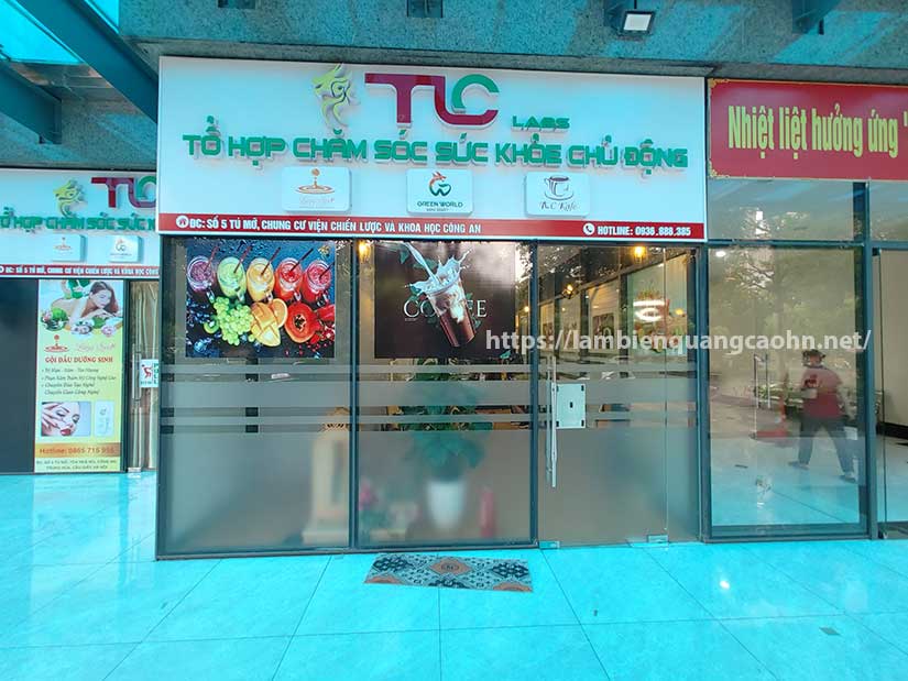biển quảng cáo spa chăm sóc da